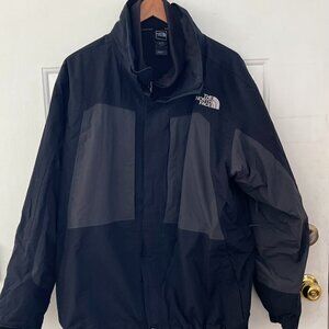 The North Face Men Black Hyvent Liner & Shell Heavy Winter Outdoor Jacket Sz XL